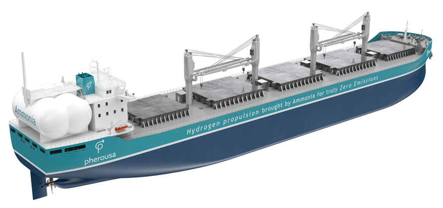 Deltamarin, a renowned ship design and engineering company with a strong focus on alternative fuels and decarbonization in deep-sea shipping, has developed an innovative long endurance ammonia fueled Ultramax bulk carrier concept together with PGT.